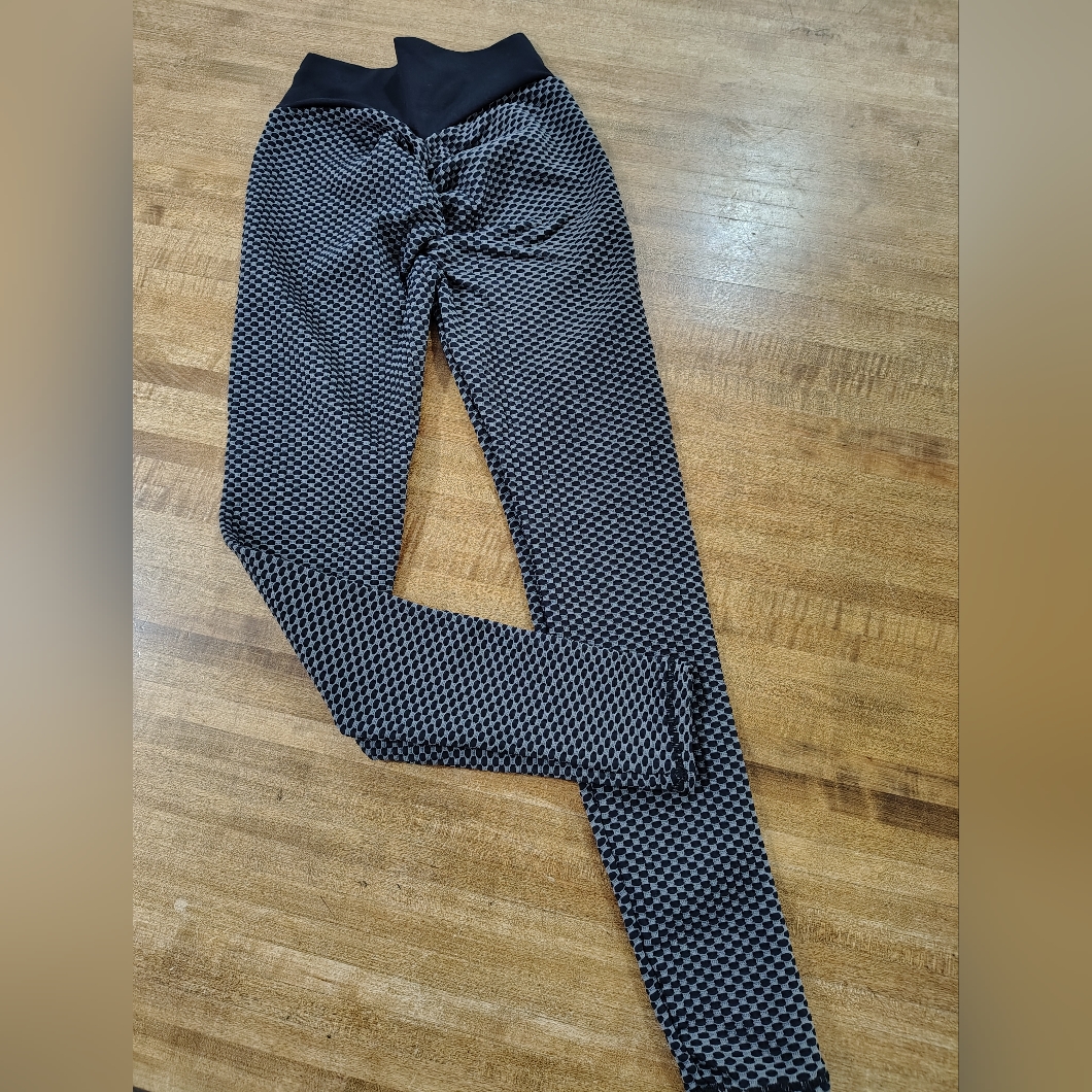 Seamless Scrunched Ruched Butt Lifting Yoga Leggings Running Active Wear